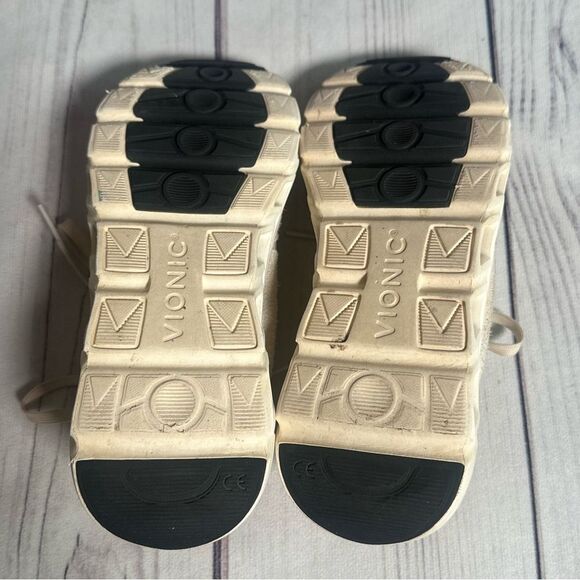 Vionic Nimble Oxford/Lace Up Sneaker - Comfo Cream Mesh Women's Sz 6.5 - Picture 8 of 9